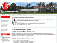Tablet Screenshot of hovedforening.kb1908.dk